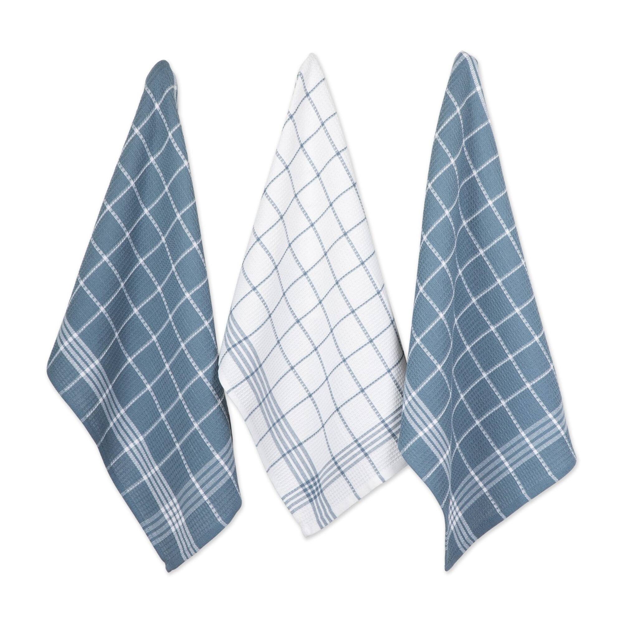 DII® J&M Waffle Weave Dishtowel & Dishcloth Set